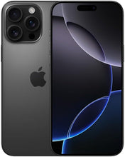 Carregar imagem no visualizador da galeria, Apple iPhone 16 Pro Max (256 GB) – Titânio preto

