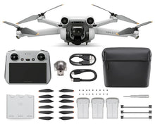 Carregar imagem no visualizador da galeria, DJI Kit Mini 3 Pro Fly More Plus, Semi Novo, inclui duas baterias inteligentes!
